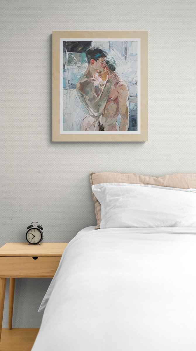 sovkov_art's tweet image. My new painting is available on my website blauetauben.com/painting-2/p/w…