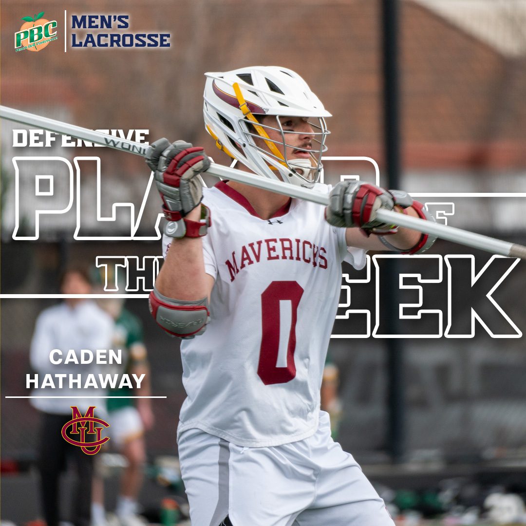 RMAC Sports (@rmac_sports) on Twitter photo The Peach Belt Conference-Rocky Mountain Division Men’s Lacrosse Defensive Player of the Week!
Caden Hathaway, <a href="/COMesa_MLax/">Colorado Mesa Men’s Lacrosse</a>
#PBCDominant x #EverythingElevated The Peach Belt Conference-Rocky Mountain Division Men’s Lacrosse Defensive Player of the Week!
Caden Hathaway, <a href="/COMesa_MLax/">Colorado Mesa Men’s Lacrosse</a>
#PBCDominant x #EverythingElevated
