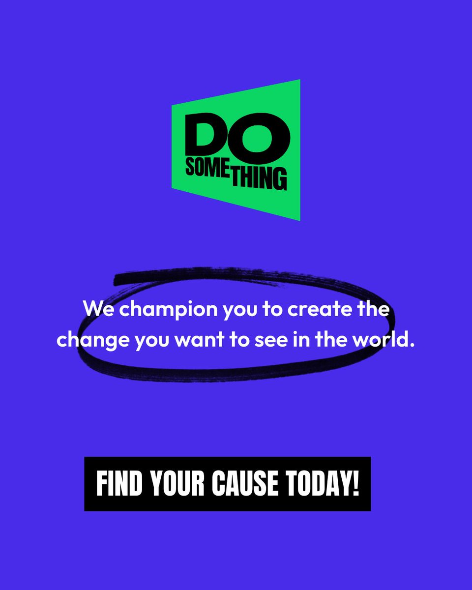 Happy #EarthDay2025! Ready to make real change? Join @DoSomething and take action for our planet.
🚬 GTFO (Get the Filter Out): Protect the environment, humans, animals, and marine life by properly recycling cigarette butts.
🗑️5 Cans Challenge: Collect and recycle 5 aluminum cans