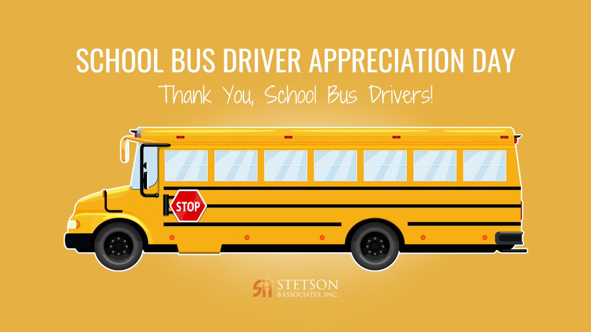 Thank you, school bus drivers, for your early mornings and the care you show every day. 💛🚍✨⁠

You help students start and end their school days safely and with a smile. We appreciate all that you do!