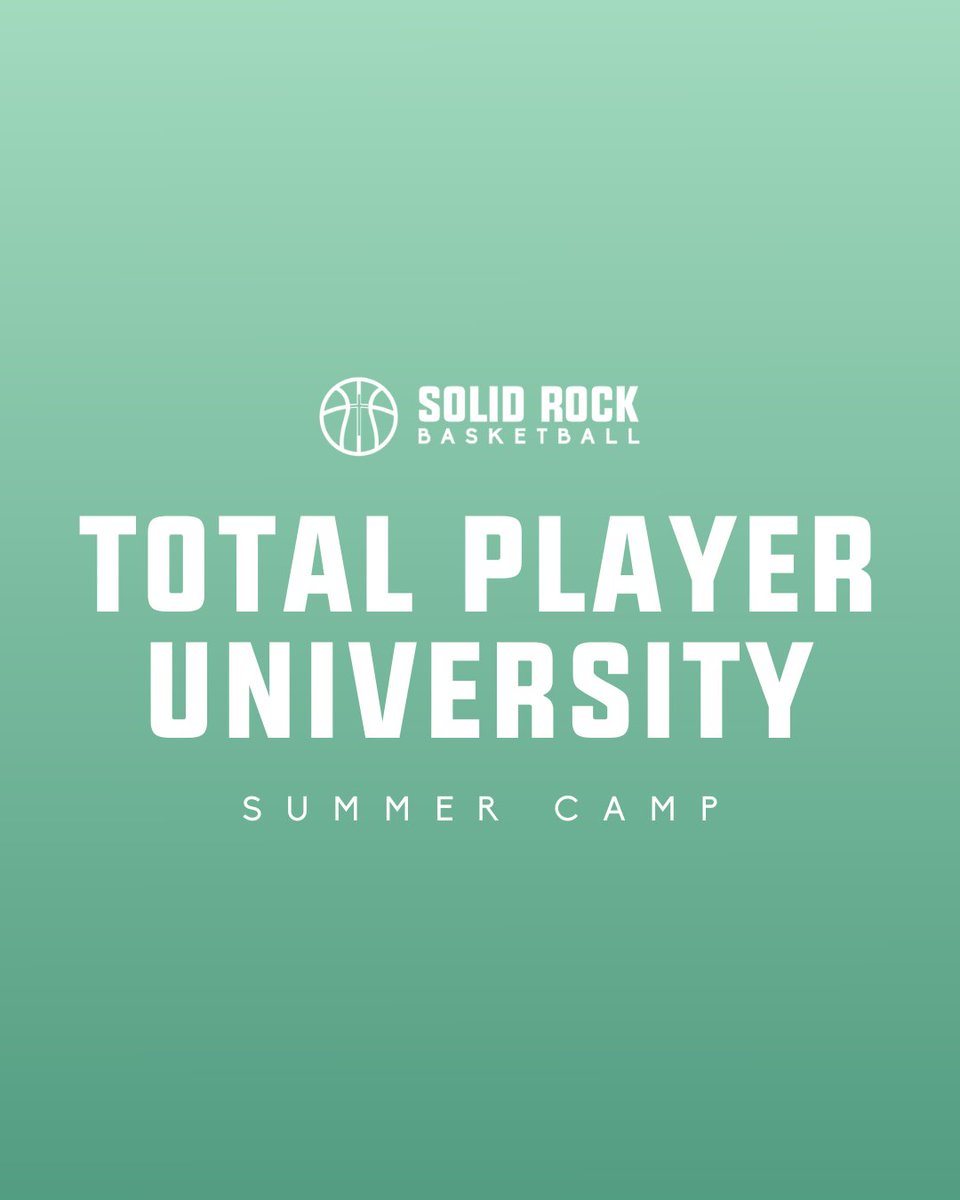 solidrockbball's tweet photo. Work on your skills this summer at our “TPU” (Total Player University) Summer Camp! 

🏀June 9-12
🏀 9:00am-12:00pm
🏀2nd-8th grade players (just completed)

Learn more and register at https://t.co/Wco7crz9wK. https://t.co/sWucFjJR10
