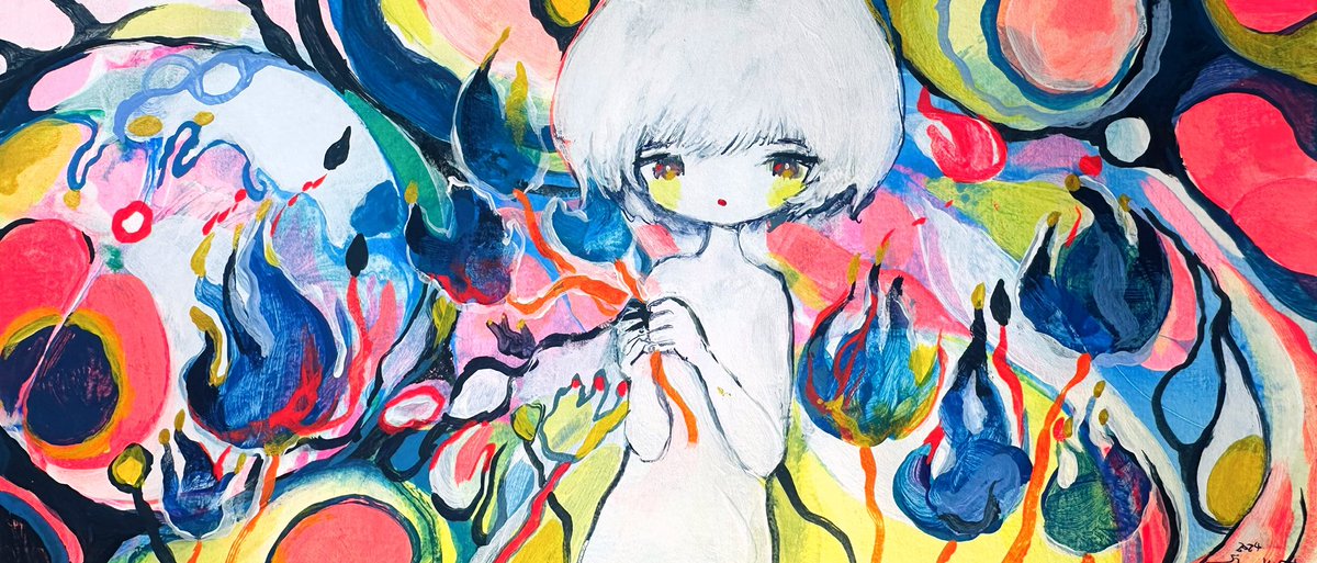 手描きイラスト　　24519H Yahoo!オークション - 手描きイラスト 創作 セイフク 14