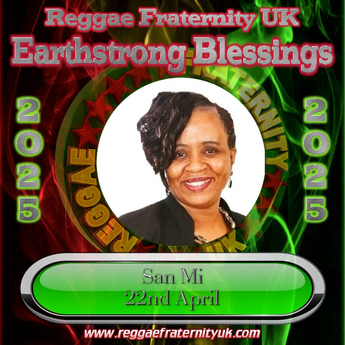 RFUK sends Earthday Blessings to Singer San Mi on her Special day 🎶🎤💥💃🏾👑🎉🎈🍧🍭💕🌟🎁Have a blessed day San Mi 🎶🎤🥂 #rfuk #reggae #birthday #promotingukreggaeexcellence #earthstrong #singer #reggaemusic #artist #gospelreggae #san-mi