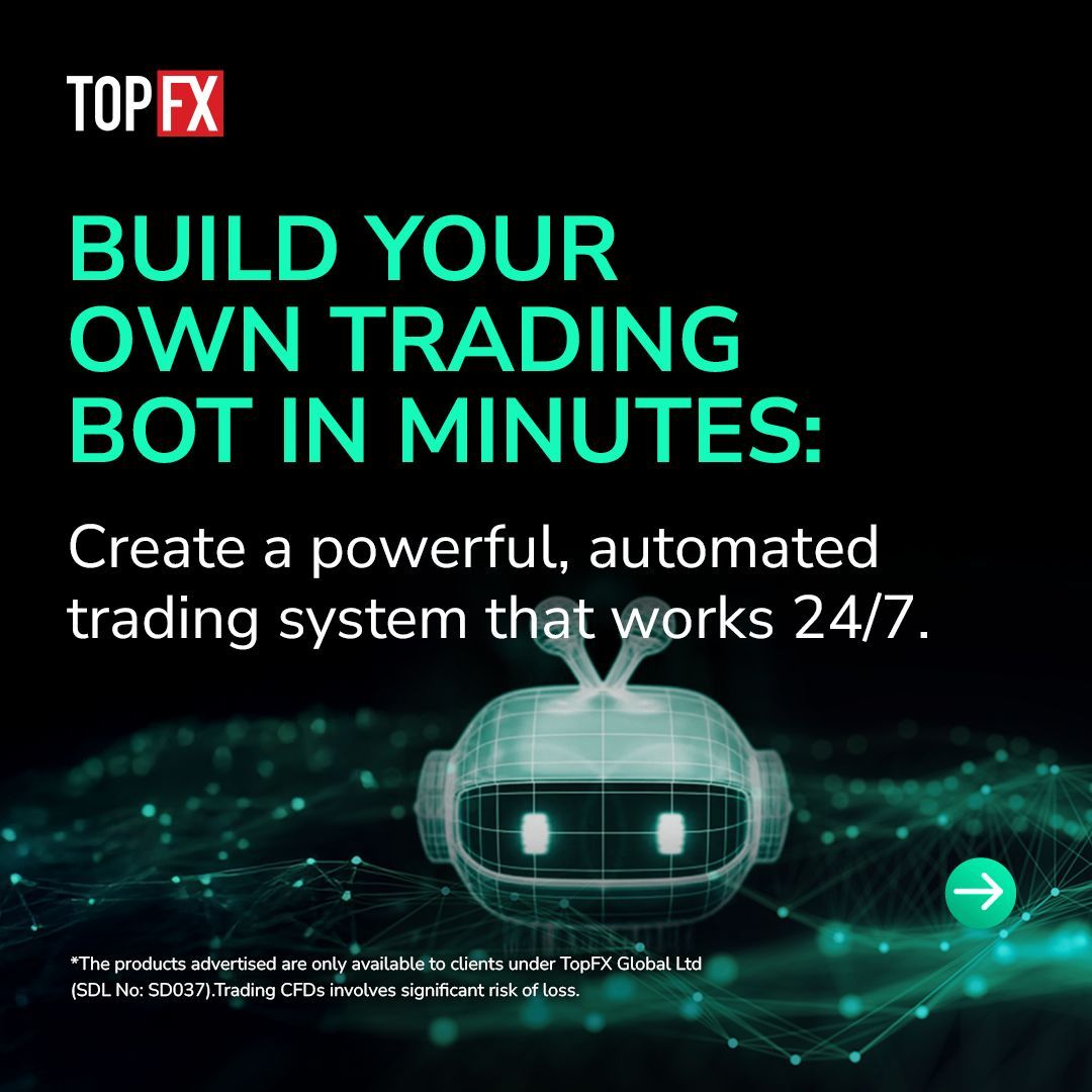 topfx_global's tweet image. cTrader’s automation handles your strategy around the clock while TopFX keeps execution steady.  

📊 Algorithmic trading is shaping the future with:
✔️ Automated decision-making
✔️ Faster trade execution
✔️ Data-driven strategies

#AlgoTrading #FutureOfTrading #ForexTech #TopFX