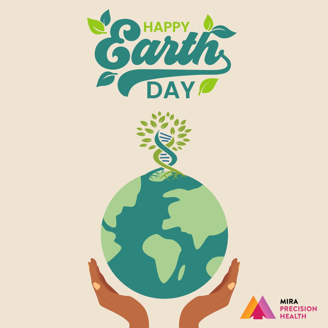 🌎 At Mira Precision Health, we believe understanding our DNA helps protect the planet that shaped it. Personalized care, sustainable practices—healthier you, healthier Earth. #EarthDay