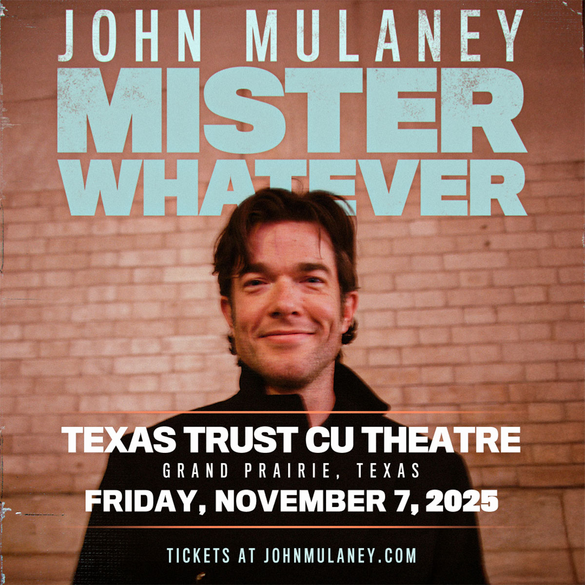 JUST ANNOUNCED: John Mulaney @johnmulaney is coming to GRAND PRAIRIE November 7! Don't miss the show at @txtcutheatre , tickets on sale this Friday at 10am.