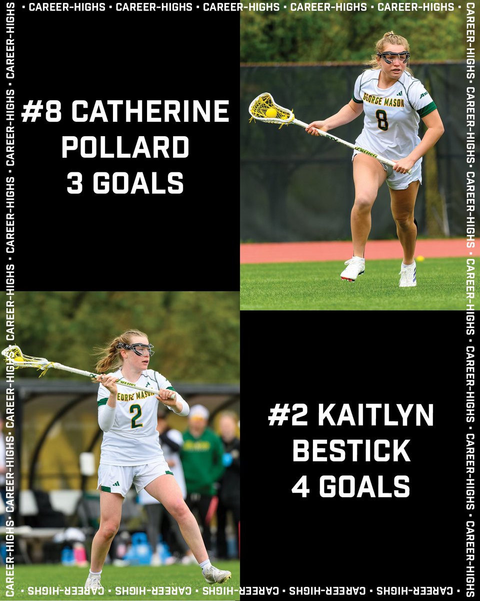 Grind don’t stop 💪

Kaitlyn Bestick and Catherine Pollard put up career numbers vs. La Salle last Saturday!

#aimbig #patriotspavetheway🔰💫