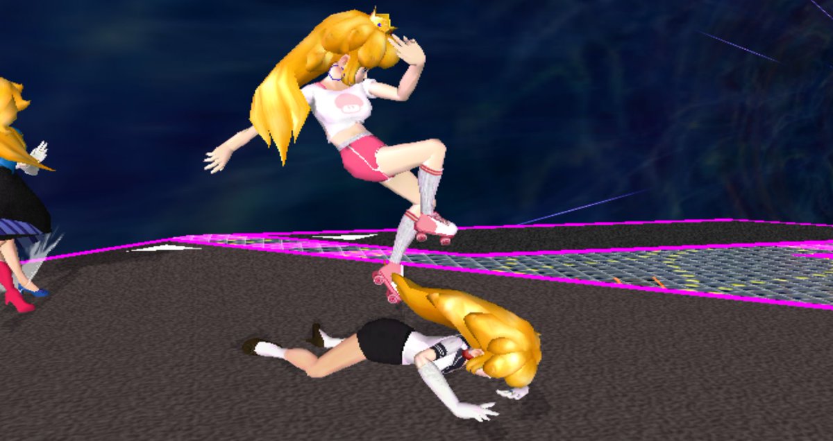 PeachDownThrow's tweet photo. Got you Peach, now I will sit on you with my down throw https://t.co/rR7vEVmoEk