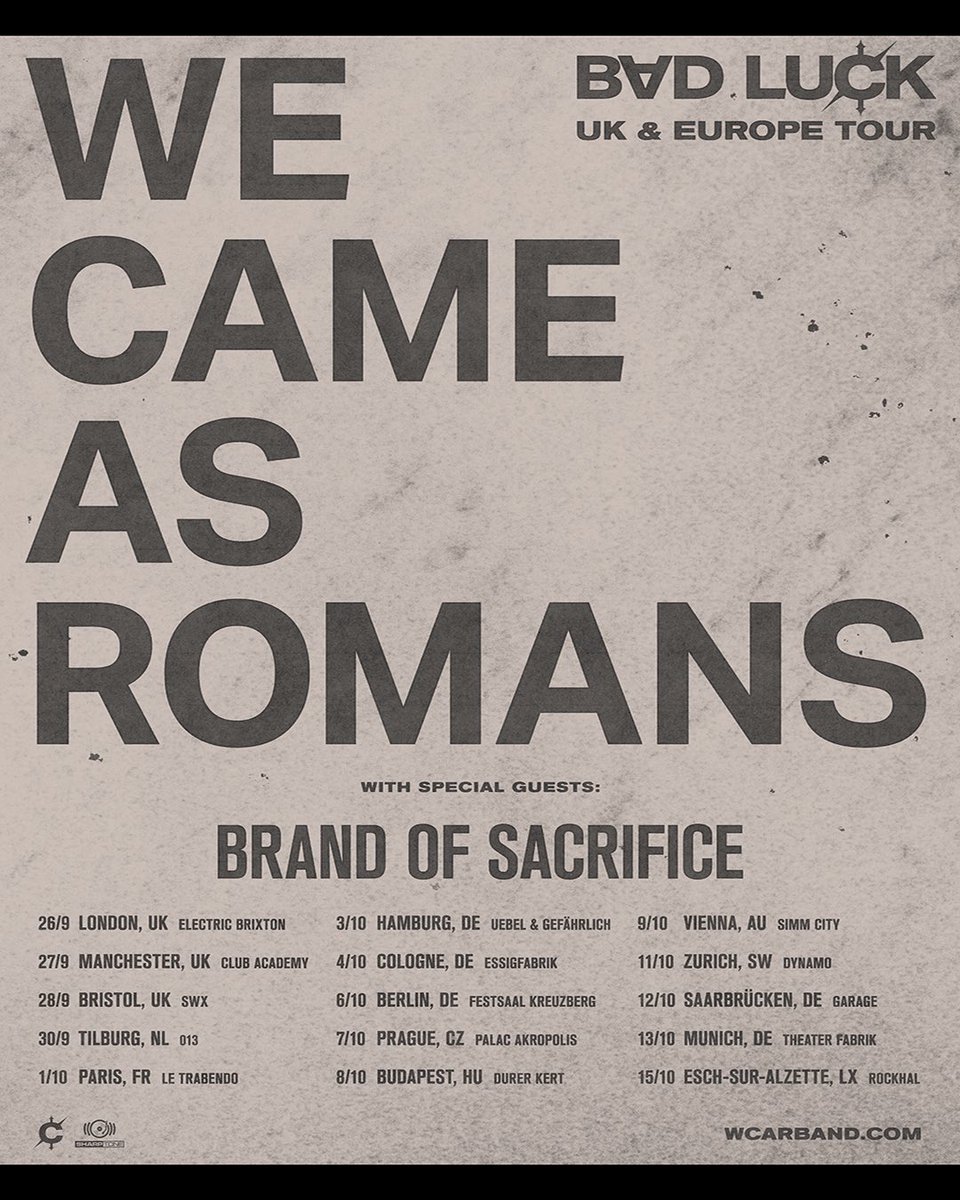 We Came As Romans tweet media