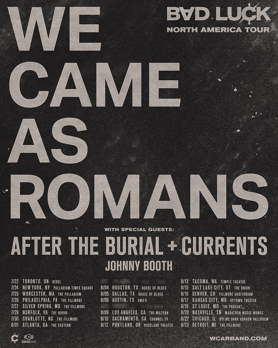 We Came As Romans tweet media
