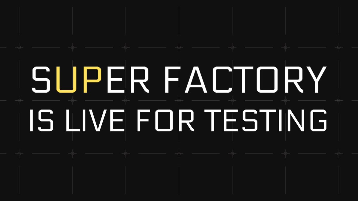 Super Factory tweet media