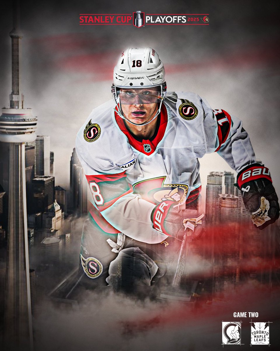 Senators's tweet photo. Charging into battle 😤 https://t.co/mL1JVfdc3E