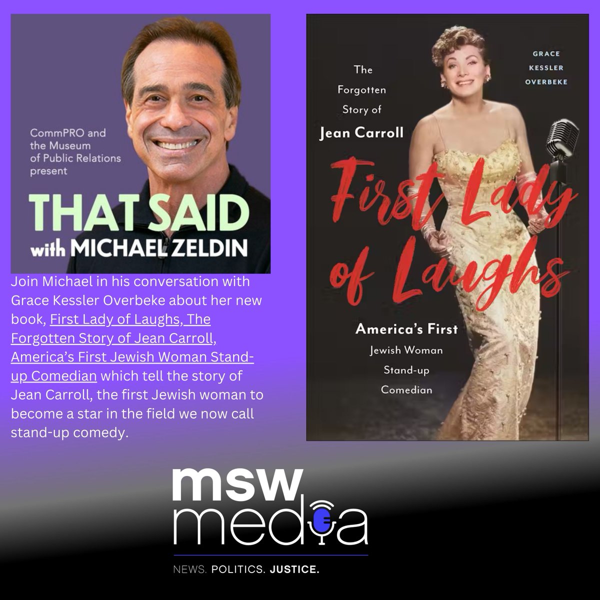 MSW Media (@mswmediapods) on Twitter photo Catch the latest #ThatSaid podcast with <a href="/MichaelZeldin/">michael zeldin</a> #MSWMedia
Guest: Grace Kessler Overbeke
Listen: redcircle.com/shows/9628320e… Catch the latest #ThatSaid podcast with <a href="/MichaelZeldin/">michael zeldin</a> #MSWMedia
Guest: Grace Kessler Overbeke
Listen: redcircle.com/shows/9628320e…