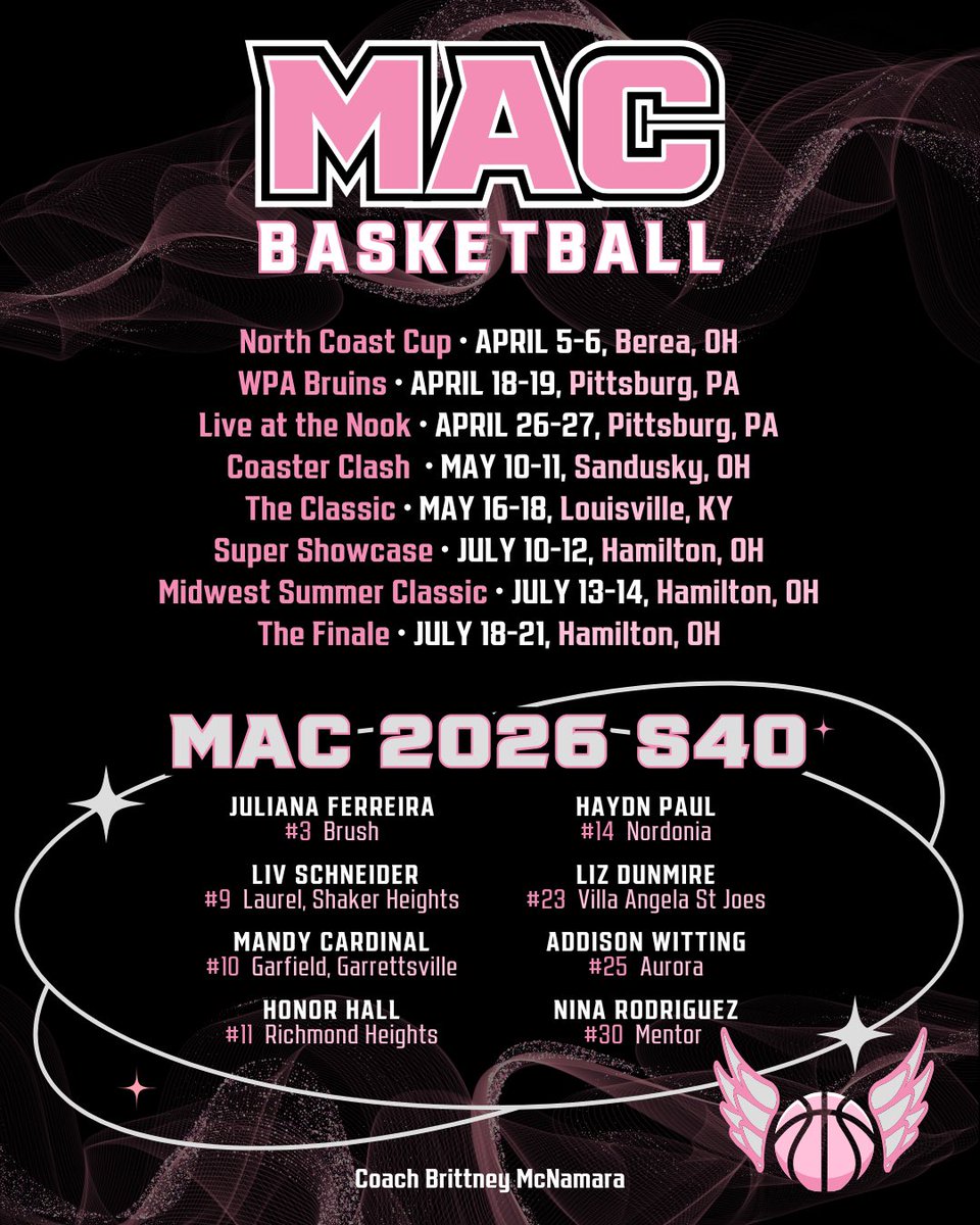 Brittney McNamara-Cole (@_coachbritt_) on Twitter photo Follow the Mac Class of 2026 official Twitter account!! 🙌🏼 #MacProud <a href="/MACbball_2026/">MACBasketball_2026s40</a> <a href="/MacBasketballUA/">Mac Basketball</a> Follow the Mac Class of 2026 official Twitter account!! 🙌🏼 #MacProud <a href="/MACbball_2026/">MACBasketball_2026s40</a> <a href="/MacBasketballUA/">Mac Basketball</a>