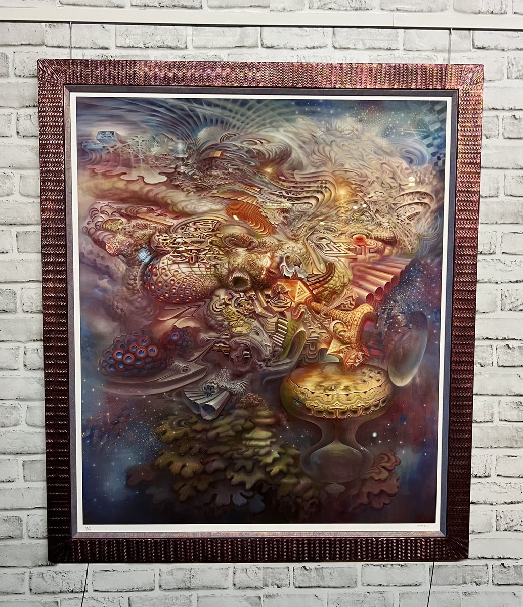 FrameDeArt's tweet image. Custom frame and fillet by Spark Frames, and museum glass by Tru Vue Glazing!  This frame combination was perfect for the print!

#SparkFrames #MuseumGlass #Denver #Colorado #framing #customframing #pictureframing #art #decor #walldecor #milehighcity #cityofdenver