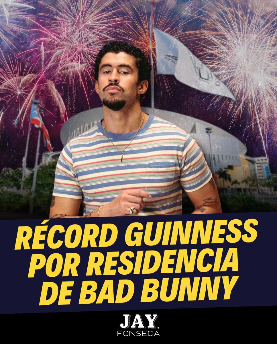 🏆 Ticketera entró al Guinness World Records por distribuir más de 21,000 códigos promocionales únicos para la venta presencial de boletos de la residencia “No Me Quiero Ir de Aquí” de Bad Bunny en solo 8 horas.

🎟️ Durante el evento, se vendieron más de 80,000 boletos