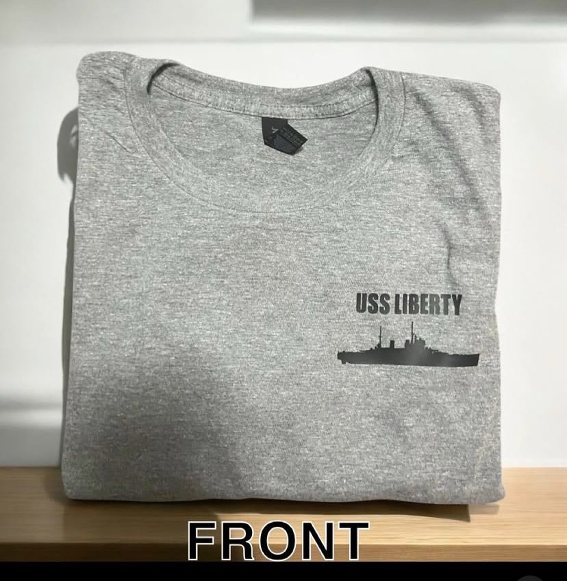 bermpitapparel's tweet photo. Uss Liberty shirts available! More shirts available on IG the_berm_pit_apparel https://t.co/vRj04D5meU
