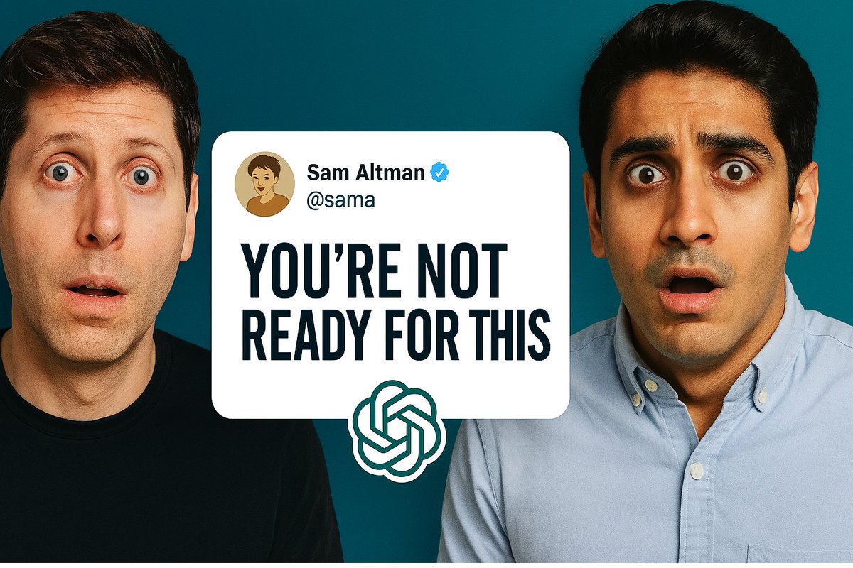 CiaranKeady_'s tweet photo. OpenAI CEO Sam Altman's latest interview has the tech world in shock.

Everyone's rushing to become a "vibe coder" right now.

But his prediction about 2025 will make that strategy obsolete.

Here's what nobody's talking about 🧵 https://t.co/PGj4Tway2x