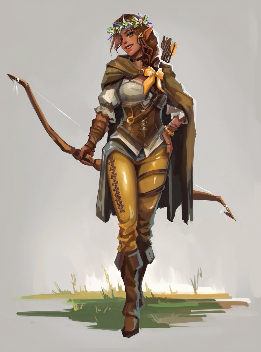 New commission. 
Cheerful Ranger