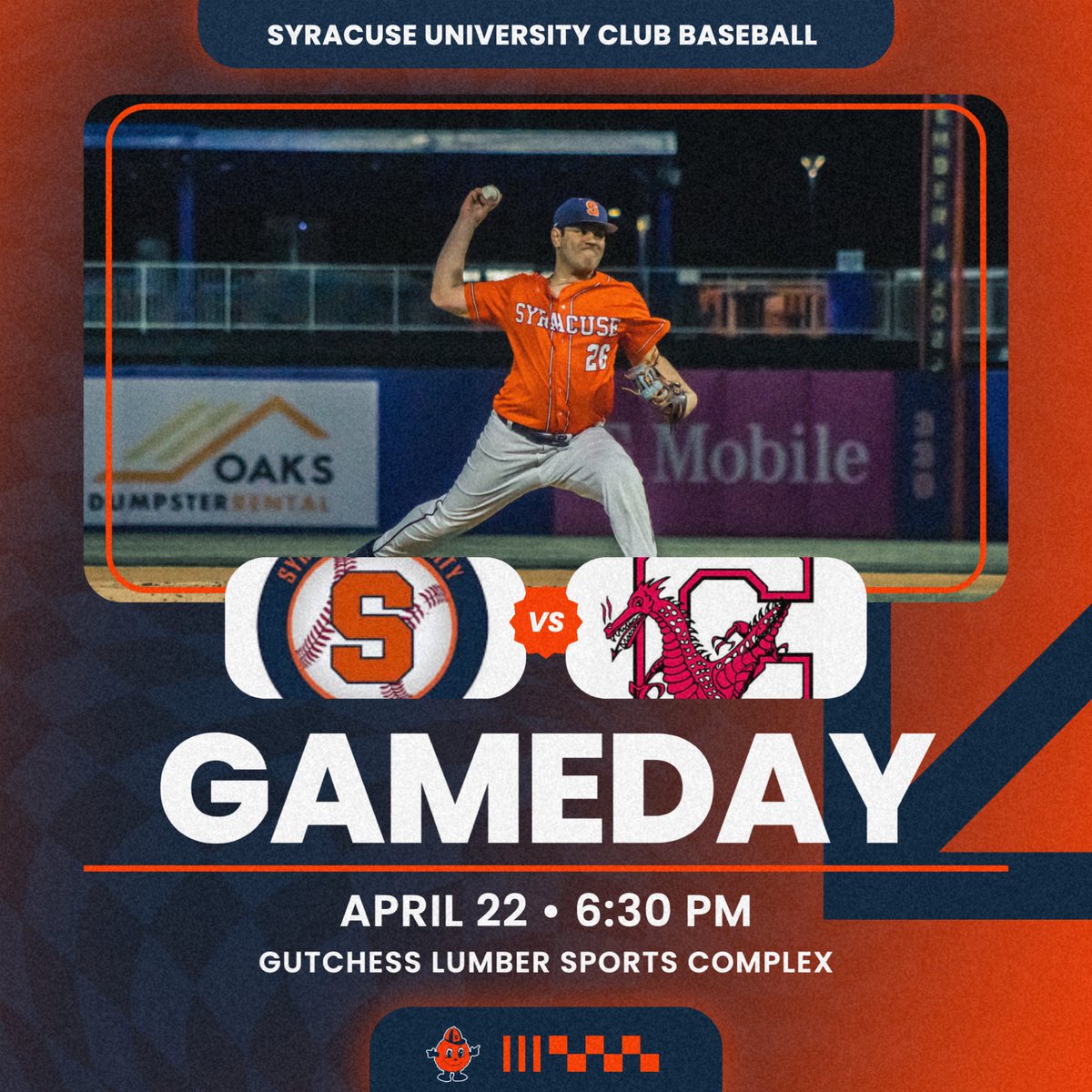 Syracuse Club Baseball tweet media