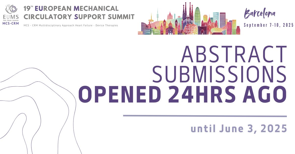 European Mechanical Circulatory Support Summit tweet media
