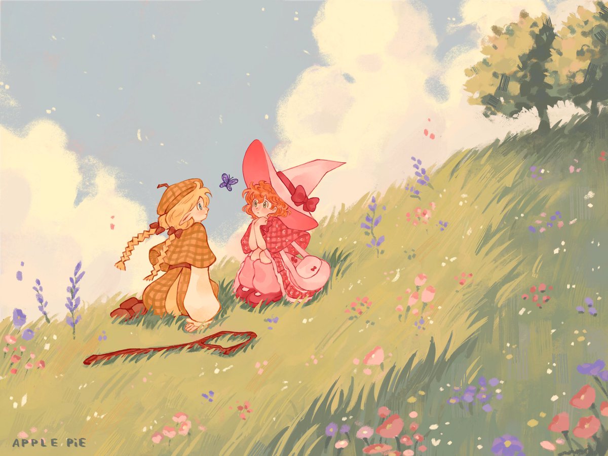 🌷🌱🍃

#littlewitchuponastar_oc #littlewitchuponastar 
#oc