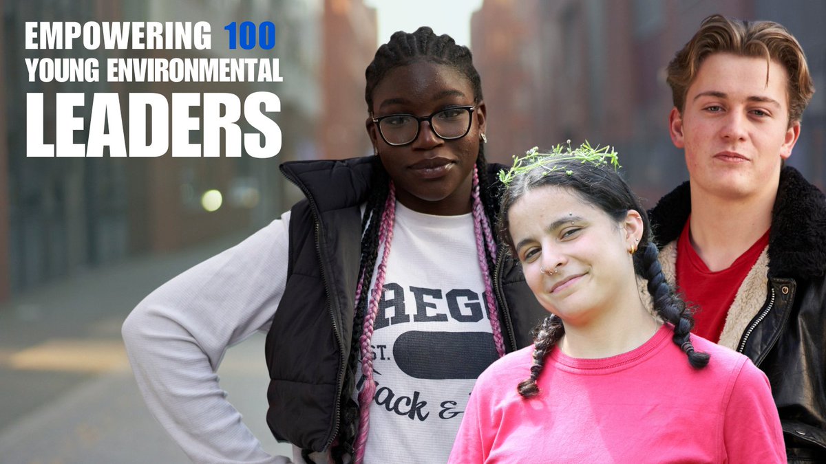 Celebrate #EarthDay by supporting our work to empower 100 Young Environmental Leaders in 2025! 

Until 29th April, your donations will be doubled thanks to the #GreenMatchFund🌱

Watch our film here 🎬 youtu.be/dHF7_uKVN00 

Donate here➡️ buff.ly/5WtHJi2