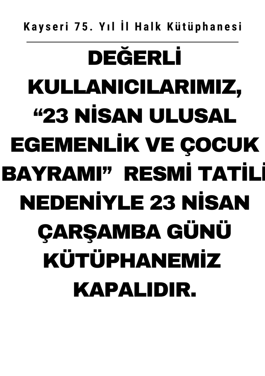Kullanıcılarımızın dikkatine...
