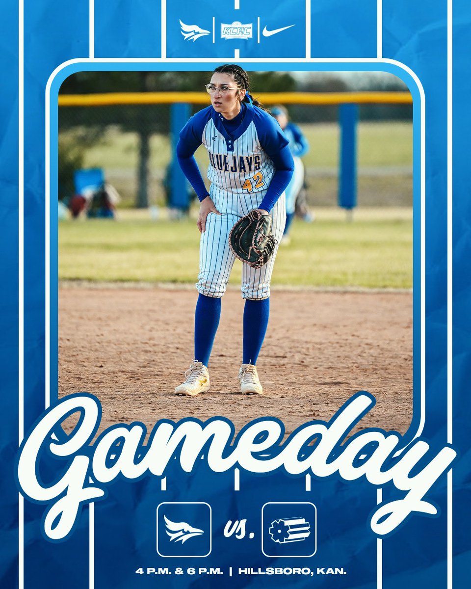 𝙍𝙀𝙂𝙐𝙇𝘼𝙍 𝙎𝙀𝘼𝙎𝙊𝙉 𝙁𝙄𝙉𝘼𝙇𝙀. 🥎

🆚 | Bethel College   
⏰ | 4:00 p.m. &amp; 6:00 p.m. 
📍 | Hillsboro, Kan. 
🏟️ | Hillsboro Sports Complex
🖥️ | kcacnetwork.com/tabor/