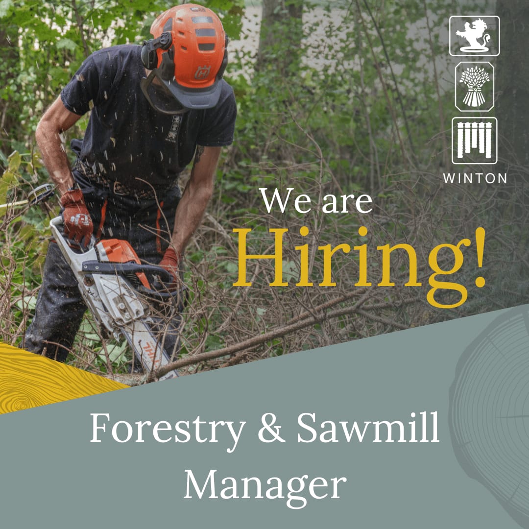 We are looking for a Forestry &amp; Sawmill Manager to lead
our forestry team and drive a thriving timber enterprise. 
Jobs Vacancies - Events Venue &amp; Estate East Lothian - Winton Castle