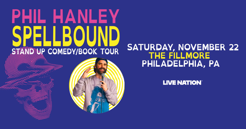 FillmorePhilly's tweet photo. JUST ANNOUNCED 🪄 @PhilMhanley on Spellbound Tour at The Fillmore Philly on Saturday, November 22!

Presale begins Thursday, April 24th at 10AM [code: DANCE]

Tickets go on sale Friday, April 25th at 10AM

🎫 👉 https://t.co/7nt6YkZe8N https://t.co/FW8FHzyZXr