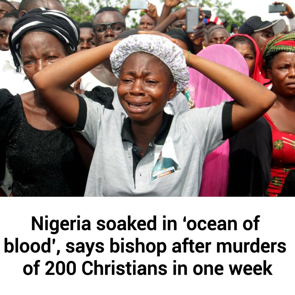 Every day, Muslims massacre Christians in Nigeria and turn it into a Muslim majority country. Similar things happen in African nations.

We don't talk about it because it is considered normal, and it's just Africa anyway.