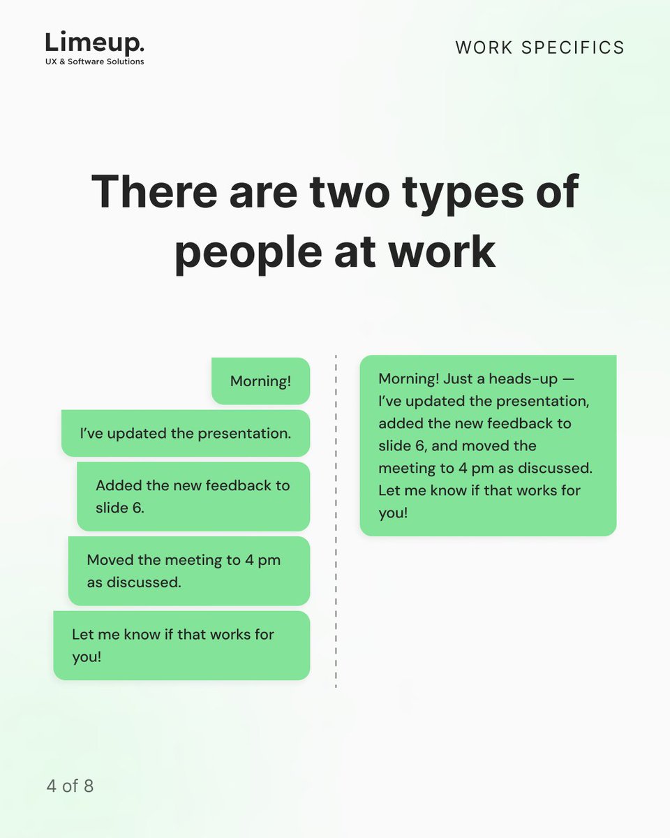 limeup_io's tweet photo. Little chaos, a little order โ that's what makes work interesting ๐
๐ผ
#memes #officememes #worklife #joblife #limeup https://t.co/ACzrYh9y6j