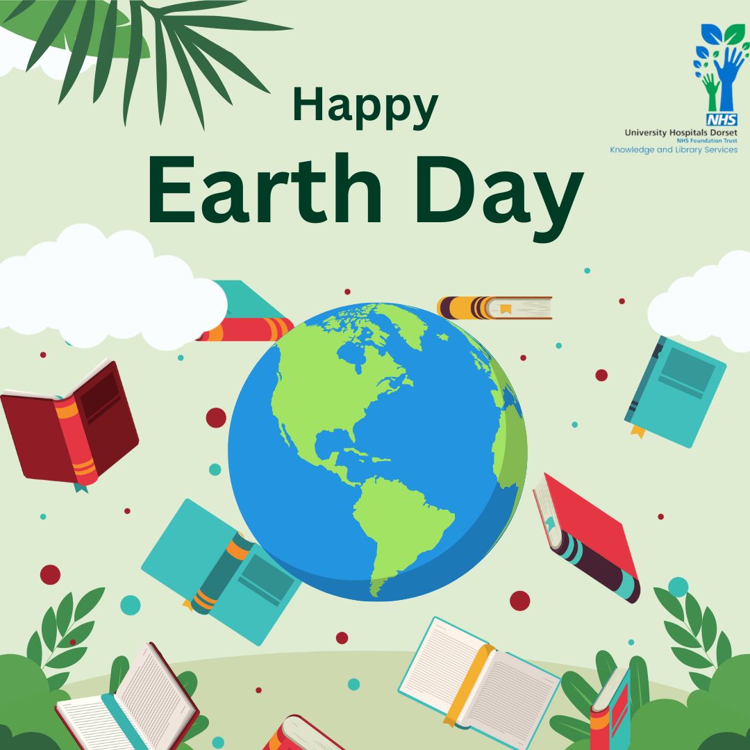 Happy Earth Day to all you library users and Earthlings out there! 

Check out the free NHS ebook collection on sustainability here: library.hee.nhs.uk/resources/eboo…

No OpenAthens login? No problem - get in touch with us or sign up here: openathens.nice.org.uk

<a href="/UHD_NHS/">University Hospitals Dorset NHS Foundation Trust</a> <a href="/DorsetHealth/">Dorset HealthCare</a>