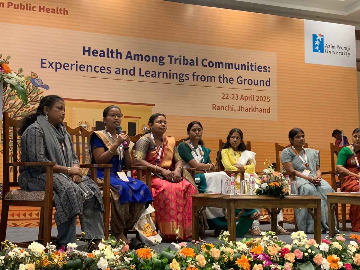 Continuing the conversation from Day 1 of Dialogues in Public Health at Ranchi, Azim Premji University brought together voices from the field — community health workers from Jharkhand, Chhattisgarh and Odisha — who shared powerful accounts of the evolving health landscape in