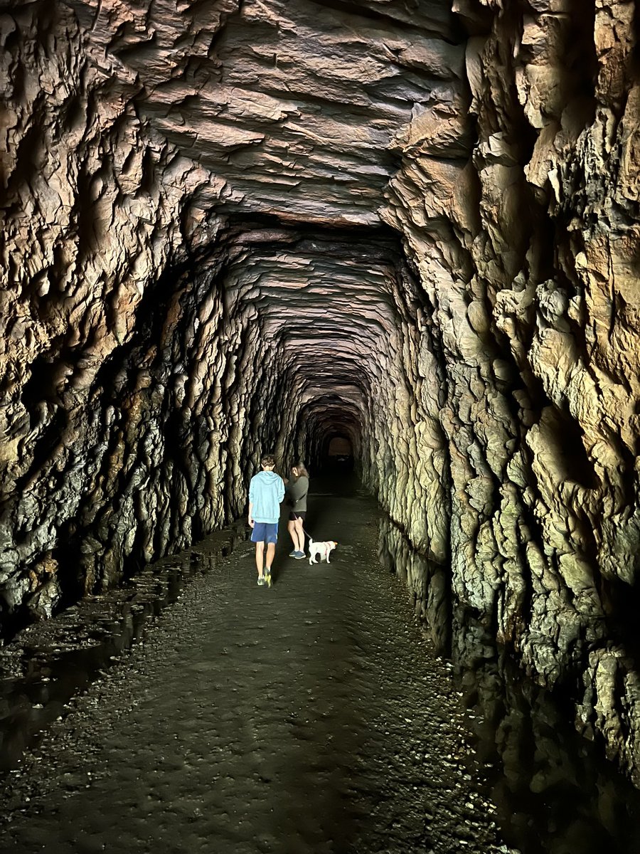 First day of practice for me, hiking for them. #issaqueenafalls #stumphousetunnel #destinationocconee