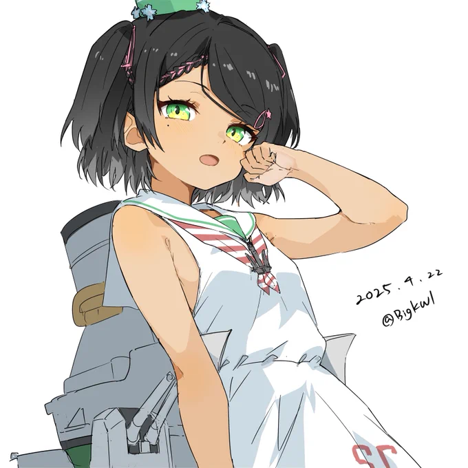 シロッコ#艦これ版深夜の真剣お絵描き60分一本勝負 #艦これ版真剣お絵描き60分一本勝負_20250422 