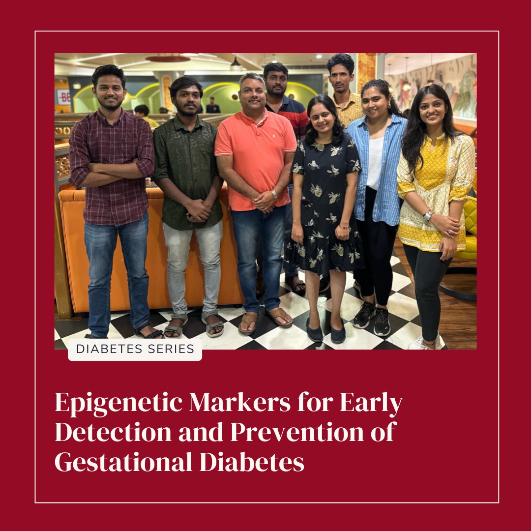 DBT/WT India Alliance (@india_alliance) on Twitter photo Introducing our series on #Diabetes research linking molecular science, clinical care & community health.
This first article features <a href="/gokulnimhans/">Gokulakrishnan Kuppan</a> work on DNA methylation markers to improve early detection of gestational diabetes.
Read more here: tinyurl.com/jwn8yzpf Introducing our series on #Diabetes research linking molecular science, clinical care & community health.
This first article features <a href="/gokulnimhans/">Gokulakrishnan Kuppan</a> work on DNA methylation markers to improve early detection of gestational diabetes.
Read more here: tinyurl.com/jwn8yzpf