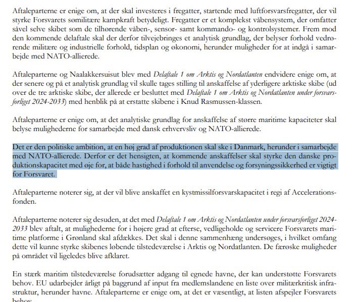 Byggeri af krigsskibe i 🇩🇰 kan lade sig gøre. <a href="/FPbranche/">F&P</a> har bidraget med eksempler på konsortie- og finansierings modeller, som kan understøtte industrien ved de store investeringer. #dkpol fmn.dk/da/nyheder/202…