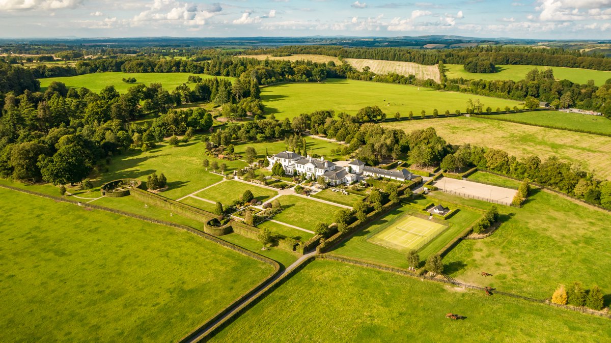 GoffsProperty's tweet photo. 📍Clonhugh Lodge, Multyfarnham, Co. Westmeath 
Goffs Property are delighted to bring to the market Clonhugh Lodge, one of the finest contemporary country houses in Ireland on c.111 acres. 
For Sale by Private Treaty.  
Further details: https://t.co/Q0arInjlkF 
#goffsproperty https://t.co/n6SpdyNggO