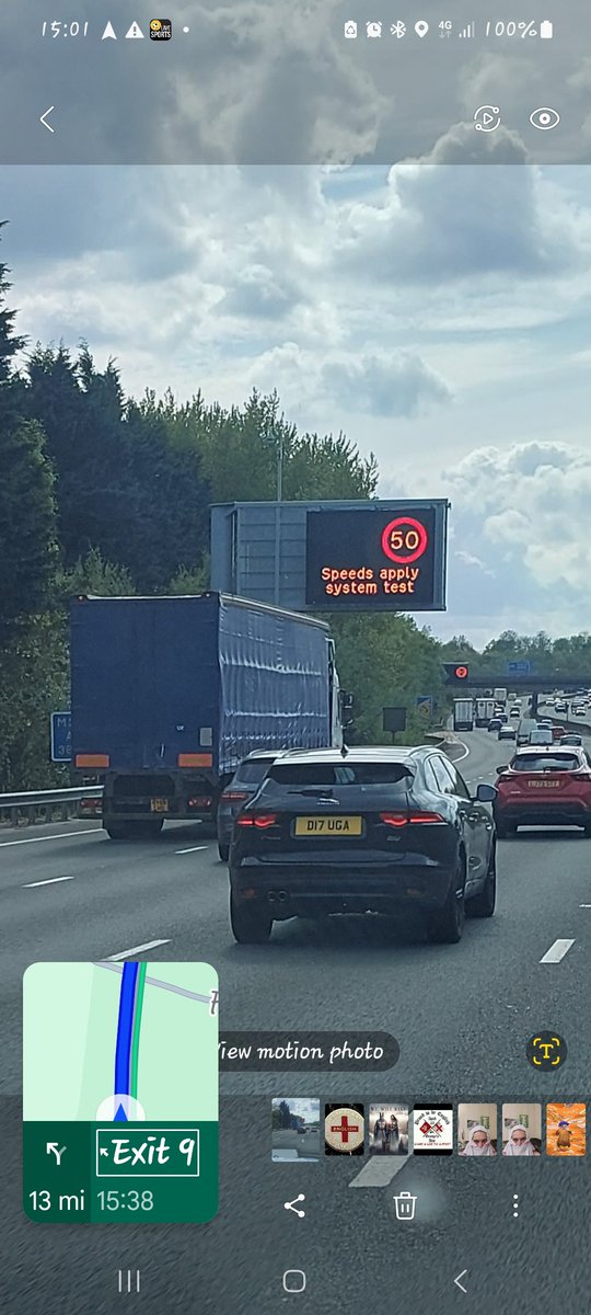 mogsta1's tweet photo. @HighwaysSEAST @NationalHways 
Jnc 5 to jnc 7 - M25
How long does it take to test the systems?
And why were they not tested while the road works were in place?
🤔 
If I was a little cynical, I may think that this is yet another revenue cash cow, levied on motorists.. https://t.co/7Jg7VNroOE
