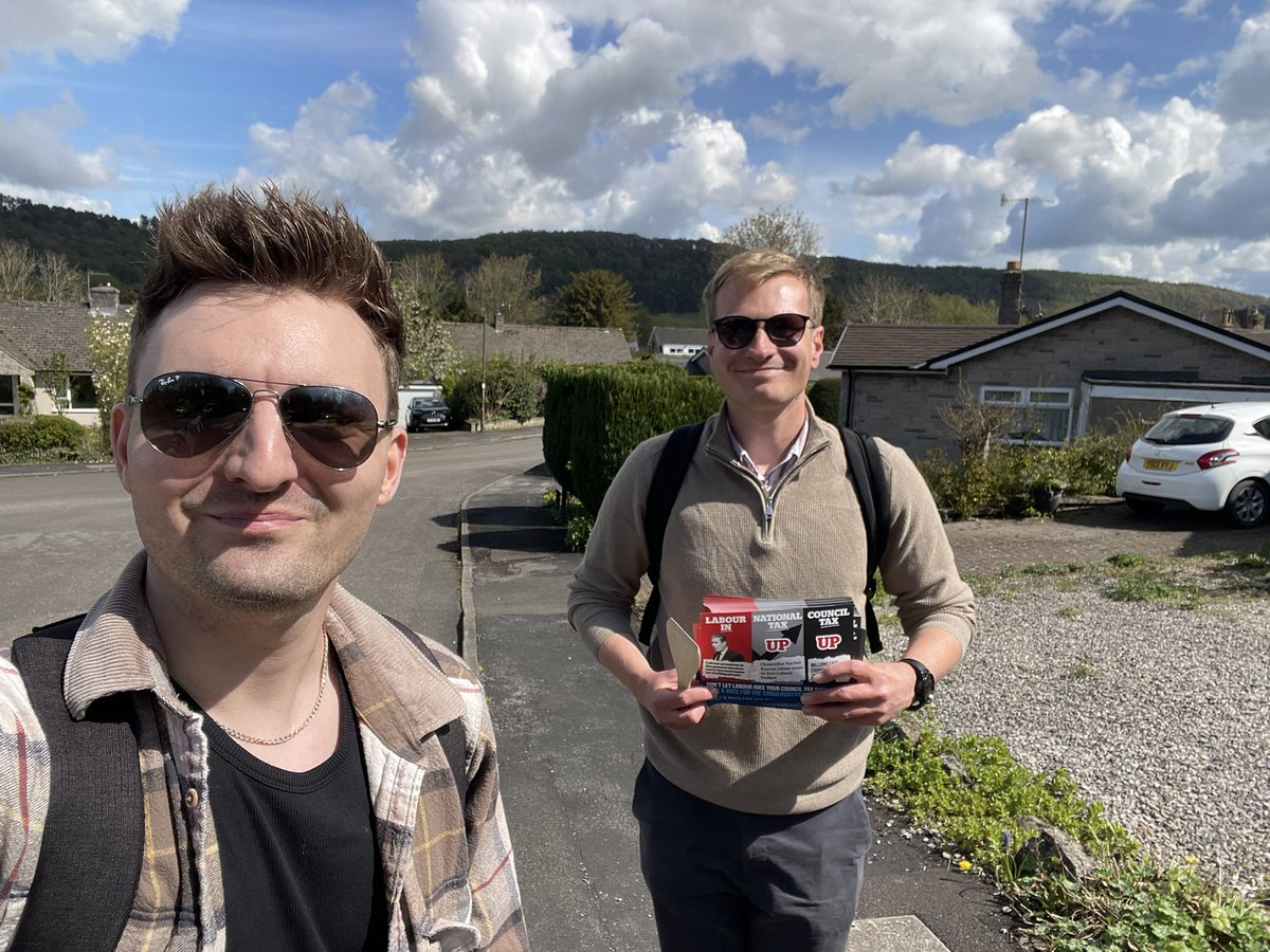 JMulhall1993's tweet image. Smashing it out the park in beautiful Bakewell in Derbyshire Dales today! Get out on the 1st May and vote @Conservatives @ndmorley #localelection #Derbyshire #localelection2025