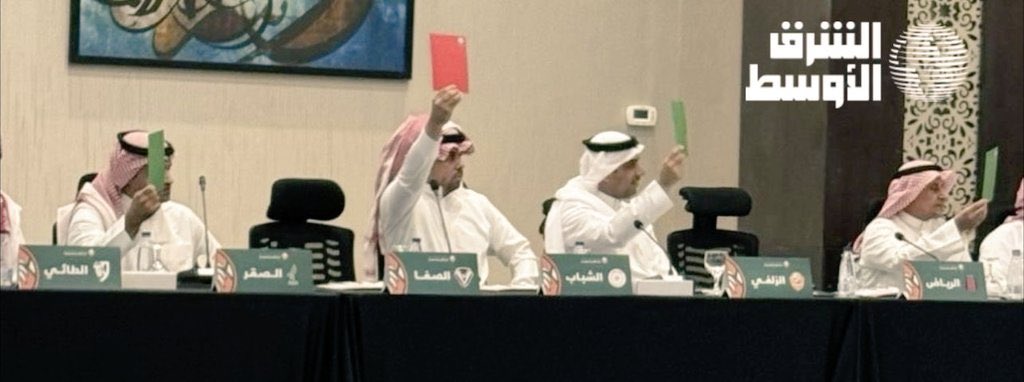 🚨🚨🚨🚨🚨🚨🚨

لحظة تاريخية… الكرت الأحمر يُشهره فارس العلياني باسم كل شبابي 🟥