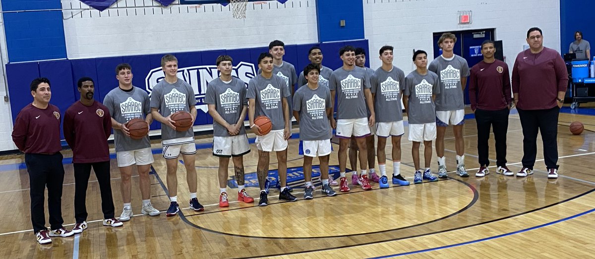 Steve Sylestine (@stevesylestine) on Twitter photo One last look at 2025 S3ABC 🏀all star Team De Los Santos. Thanks to Harlandale coaches & all 12 players! Game on April 13 was super fun!
<a href="/TJHSHOOPS/">Jefferson Basketball</a>
<a href="/HarlandaleISD/">Harlandale ISD</a> <a href="/SWDragonHoops/">Southwest Dragon Hoops</a> <a href="/BanderaISD/">Bandera ISD</a> <a href="/LaVerniaISD/">La Vernia ISD</a> <a href="/SmithsonValley/">Smithson Valley HS</a> One last look at 2025 S3ABC 🏀all star Team De Los Santos. Thanks to Harlandale coaches & all 12 players! Game on April 13 was super fun!
<a href="/TJHSHOOPS/">Jefferson Basketball</a>
<a href="/HarlandaleISD/">Harlandale ISD</a> <a href="/SWDragonHoops/">Southwest Dragon Hoops</a> <a href="/BanderaISD/">Bandera ISD</a> <a href="/LaVerniaISD/">La Vernia ISD</a> <a href="/SmithsonValley/">Smithson Valley HS</a>