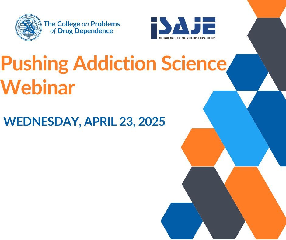 Don't miss this upcoming webinar with our Editor in Chief, Bryon Adinoff! Register here: us02web.zoom.us/webinar/regist…