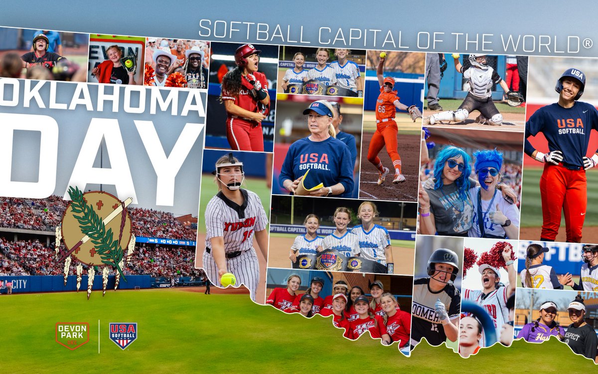 USA Softball (@usasoftball) on Twitter photo Our 𝙛𝙖𝙫𝙤𝙧𝙞𝙩𝙚 place to be 🫶
Happy #OklahomaDay, softball fans!
<a href="/DevonParkOKC/">Devon Park</a> | #USASoftball Our 𝙛𝙖𝙫𝙤𝙧𝙞𝙩𝙚 place to be 🫶
Happy #OklahomaDay, softball fans!
<a href="/DevonParkOKC/">Devon Park</a> | #USASoftball