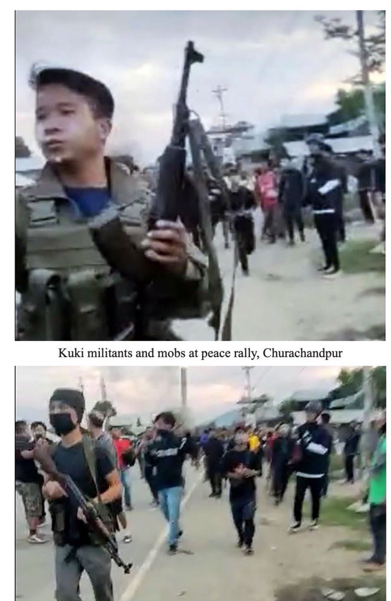 Khonjel (@khonjel_manipur) on Twitter photo <a href="/narendramodi/">Narendra Modi</a> Because you have shown your silence when church back chin-Kuki militants attack Manipur .
Now other vested groups must have noticed then applied in J&K and expecting your silence again <a href="/narendramodi/">Narendra Modi</a> Because you have shown your silence when church back chin-Kuki militants attack Manipur .
Now other vested groups must have noticed then applied in J&K and expecting your silence again