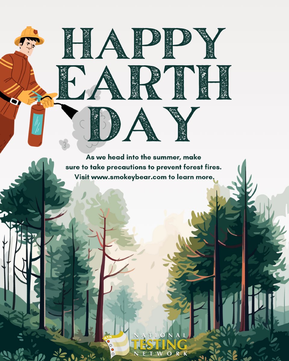 NTN is wishing everyone a happy and insightful Earth Day. Learn how you can prevent forest fires at smokeybear.com.