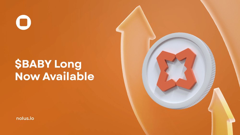 Hey $BABY,
Welcome to <a href="/NolusProtocol/">Nolus 🔅</a>!

✅ Up to 2.5× leverage
✅ Fixed interest rate — no surprises
✅ Margin calls? Less drama, more chill 😎
