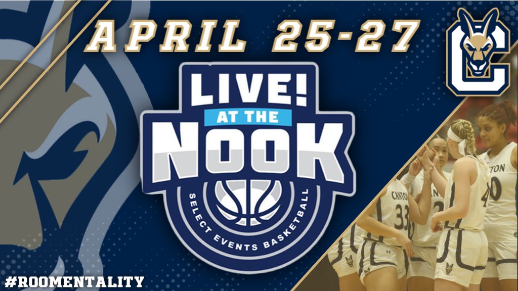 Excited to be headed back to Spooky Nook this weekend for the Live at the Nook viewing tournament! Drop, DM, text or email your schedules! Excited to watch some great basketball &amp; search for future Roos! 👀✍🏼